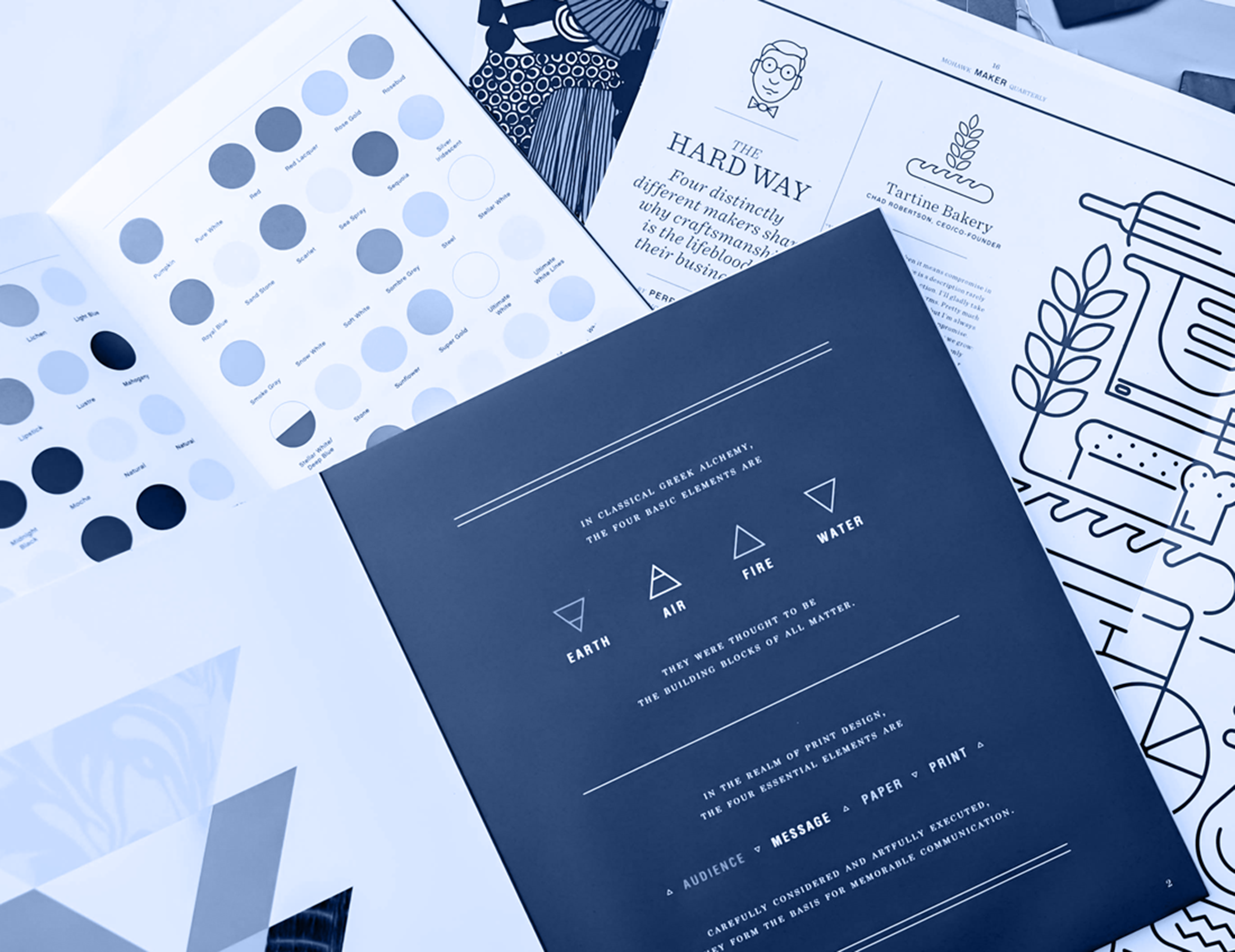 Color Swatch & Logo Design Book